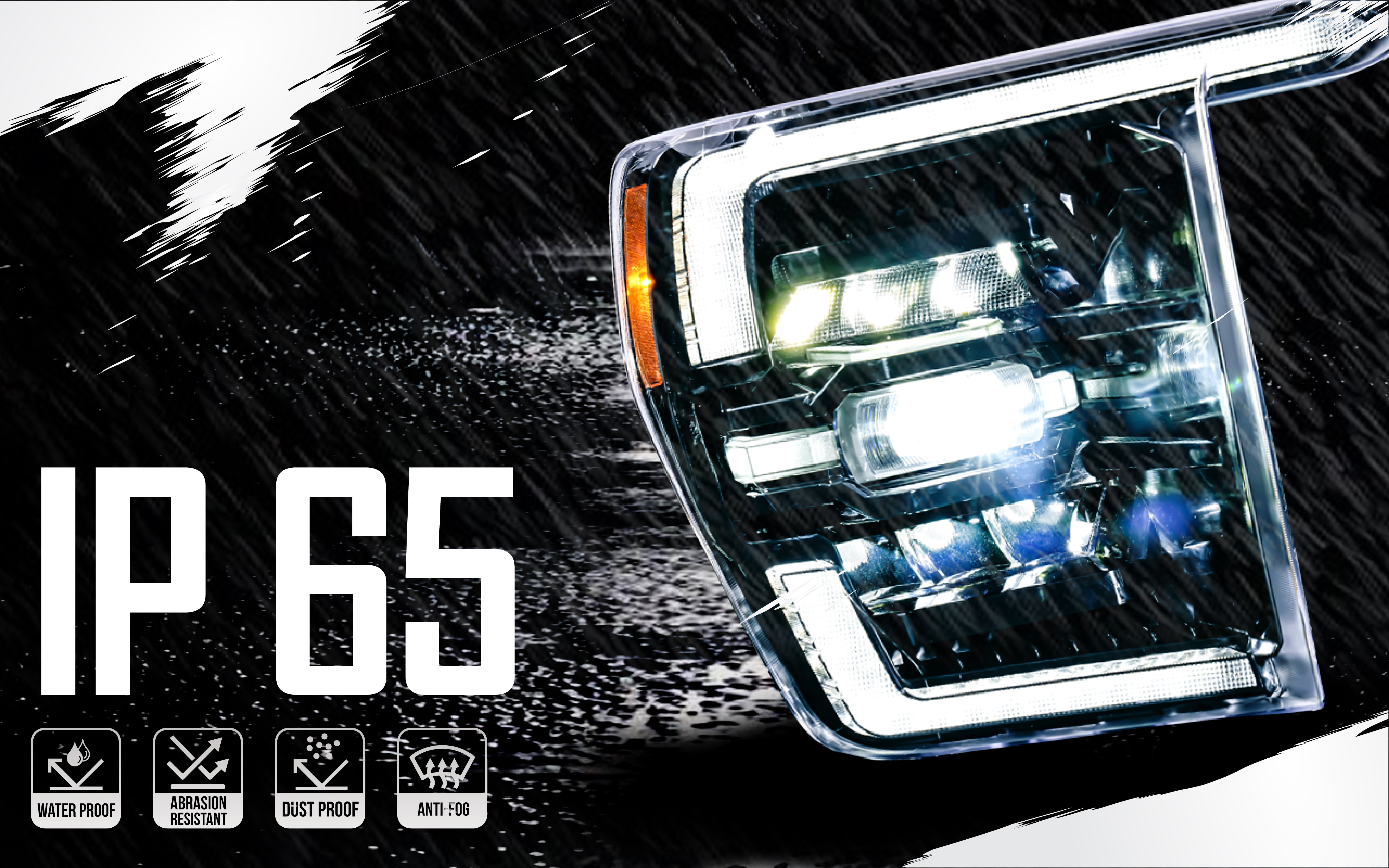 2021+ FORD F150 HEADLIGHT